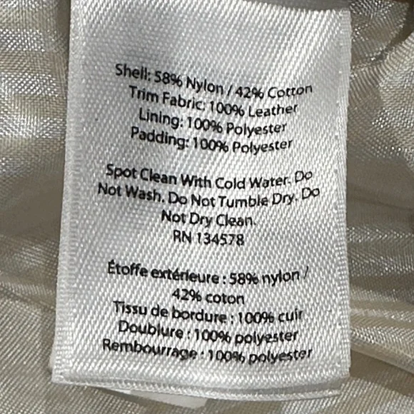 Vineyard Vines Dark Blue Quilted Vest with Dark Brown Details - Picture 8 of 9